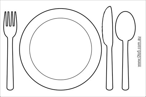 Placemat Template Printable